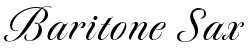 Baritone Sax